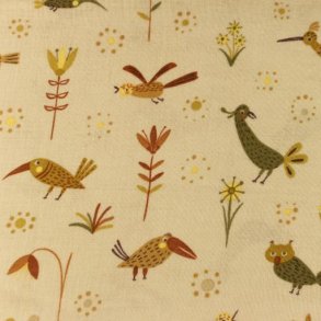 Double Gauze Forest Animal, Sand